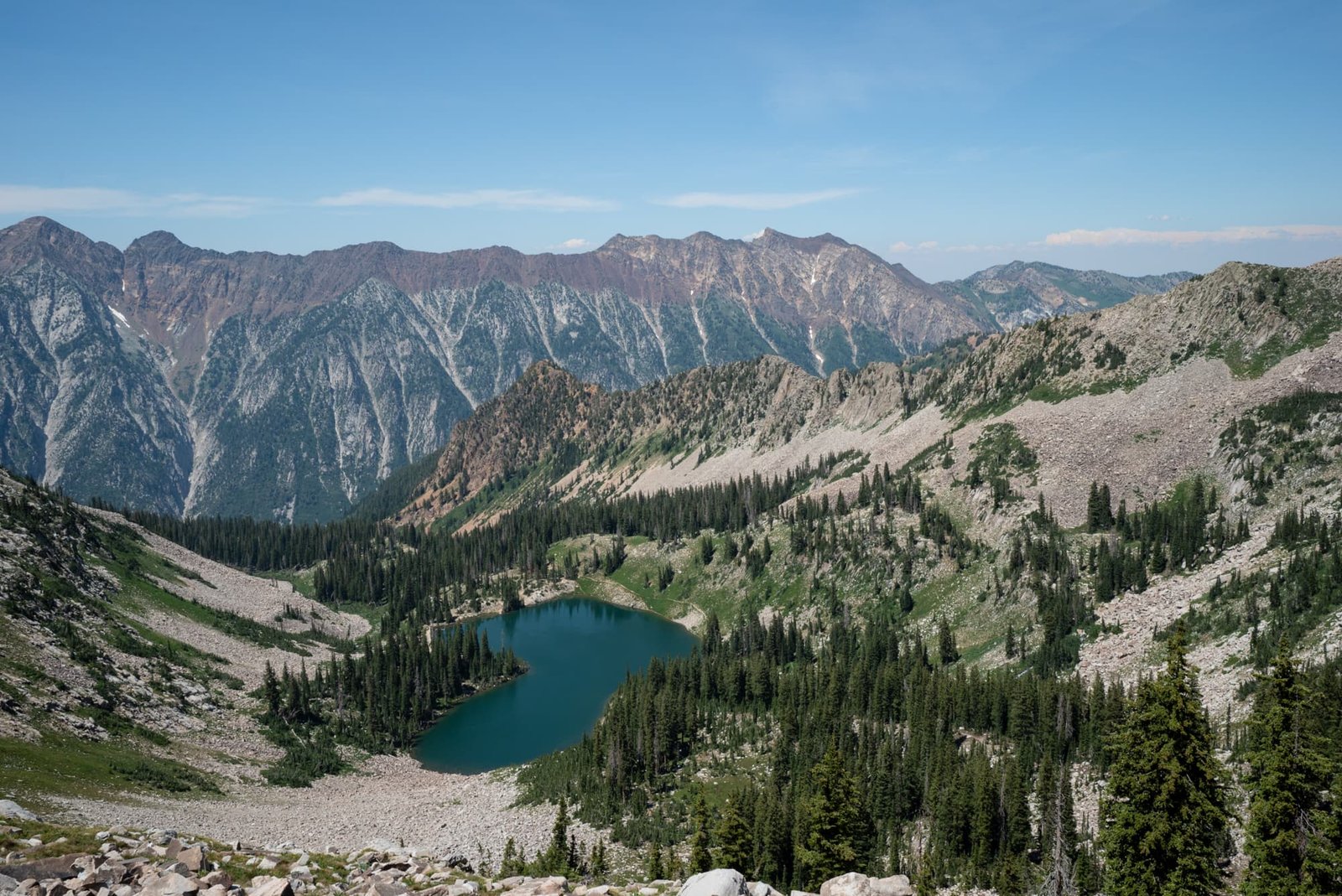 Pfeifferhorn Trail in the Wastach Mountains // A round-up of the best hikes in Utah. Explore Utah's epic landscapes and get tips for tackling these bucketlist trails.