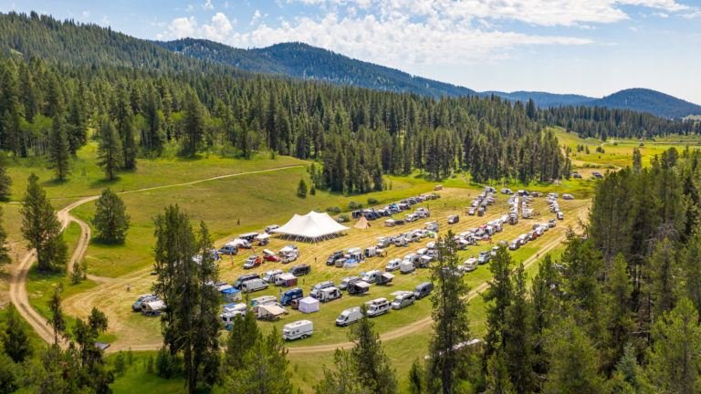 Check out the top highlights from Terrain Spark's Open Roads Fest - a van life festival and campout for outdoor enthusiasts in Idaho.