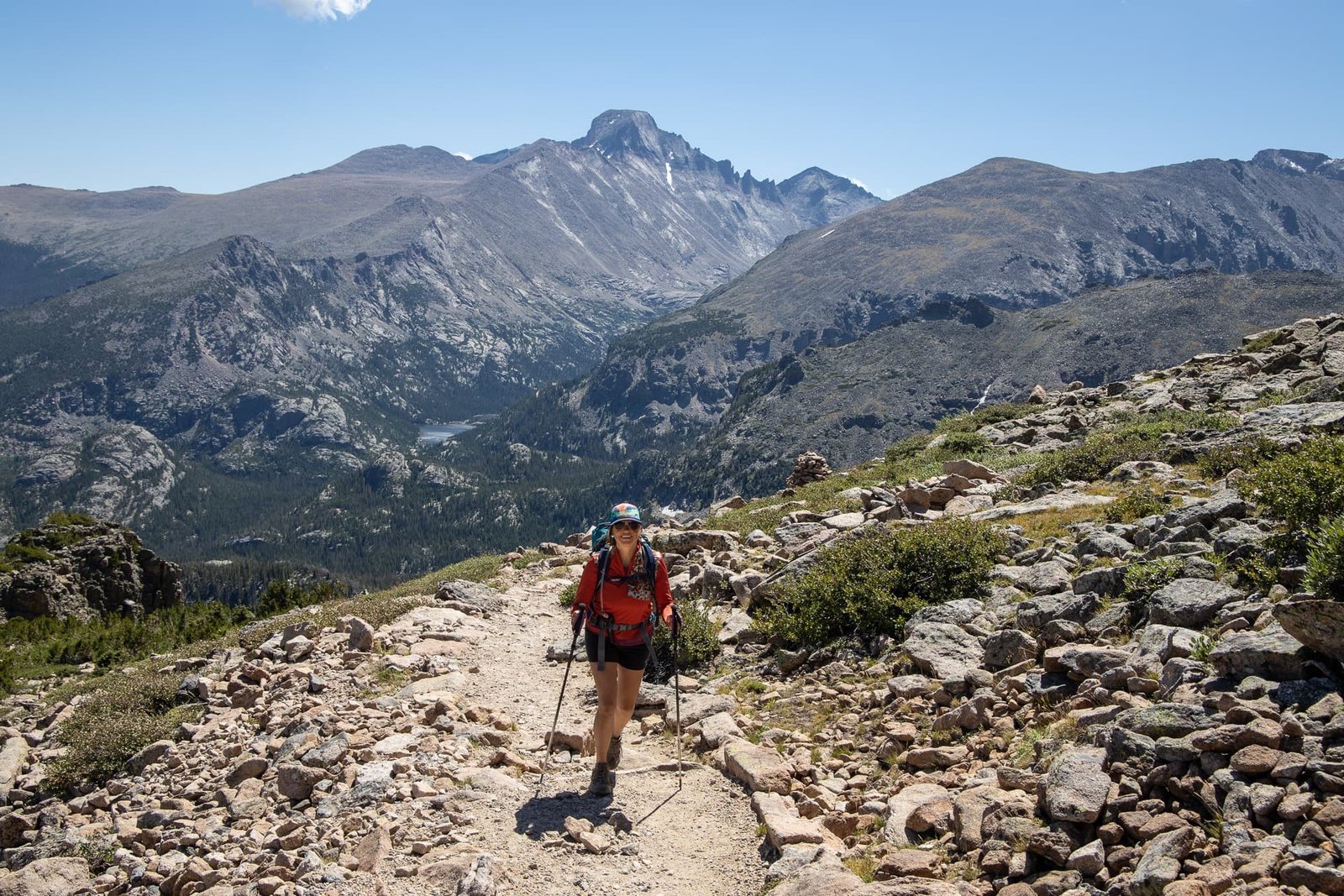 Flattop Mountain Trail // Sky Pond Trail // Get our guide to the best day hikes in Rocky Mountain National Park including distances, trail descriptions, what to be prepared for, and more.