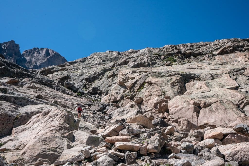 Chasm Lake Trail // Get our guide to the best day hikes in Rocky Mountain National Park including distances, trail descriptions, what to be prepared for, and more.