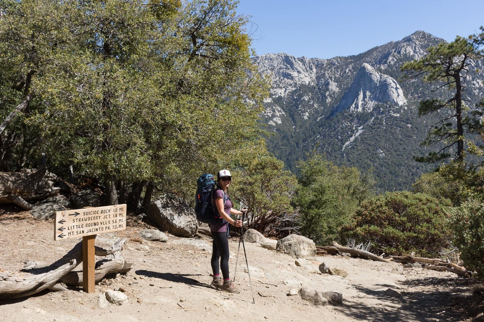 Get all the info you need for backpacking the San Jacinto Peak Loop Trail, the most scenic route to summit San Jacinto Peak.