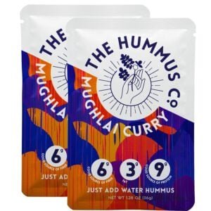 The Hummus Co Powdered Hummus // Best lightweight vegan backpacking food ideas from breakfast to dinner. These are delicious, easy to prepare & require little cleanup.