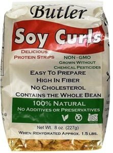 Soy Curls // Simple lightweight backpacking food ideas from breakfast to dinner. These are delicious, easy to prepare & require little cleanup.