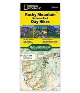 National Geographic Rocky Mountain National Park Day Hikes map
