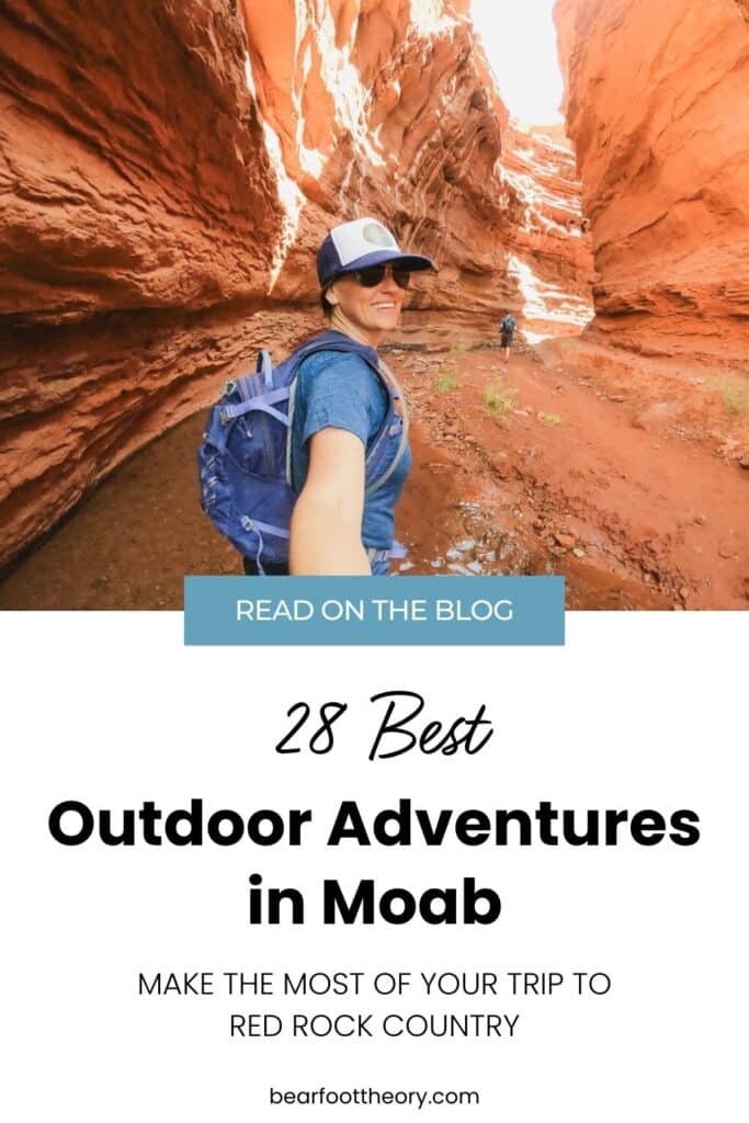 Terrain Spark | Discover the best things to do in Moab, Utah, from the top hikes in world-renowned Arches National Parks to hidden gems like desert waterfalls. Plan your adventure today with these 28 best things to do in Moab.