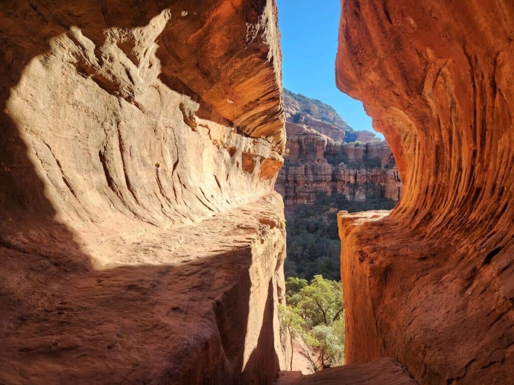 Subway Cave in Sedona